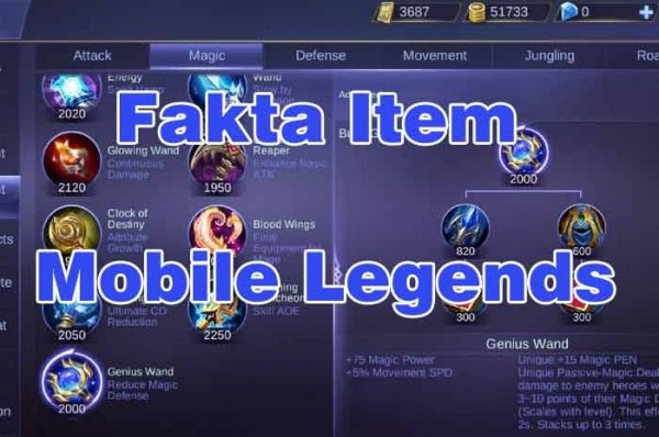Fakta Item Dalam Game Mobile Legends Yang Harus Kamu Tau