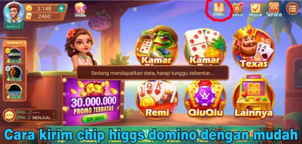 Cara Kirim Chip Higgs Domino Island Dengan Mudah Tanpa Gagal