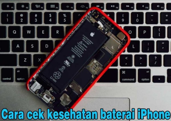 Cara Mudah Melihat Kondisi Kesehatan Baterai iPhone